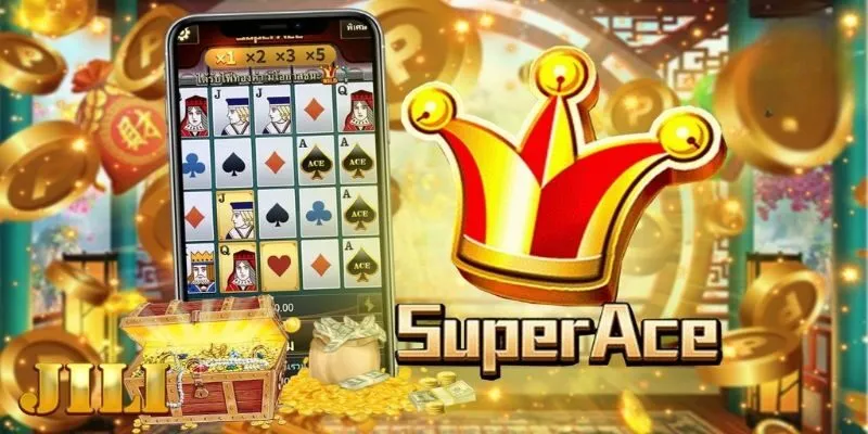 Hiệu ứng lật bài và nổ hũ liên tiếp trong Super Ace nổ hũ